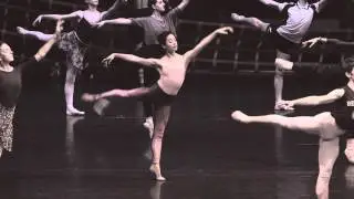 Dancers&rsquo; Class on Stage