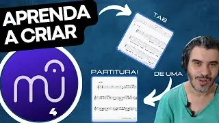 Como criar Tablatura de uma partitura do Musescore 4