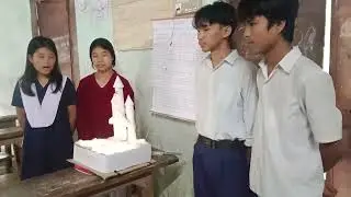 Chandrayaan 3 represented by Students, Avonori Ruad High School 