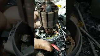 GY6 Starter Motor, Replace Carbon Brush