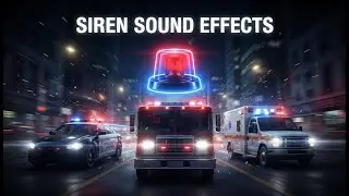 Siren SFX Collection| Police, Ambulance, fire truck & Alarm
