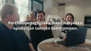 Portfoliopedagogiikkaa elintarvikealan ammattiopinnoissa