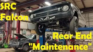 Street Racing Channel Falcon in for Rear End Maintenance at Lucore! Ford 8.8 Gear Changing and such!