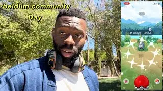 Beldum community day and shiny flab&eacute;b&eacute;!!!