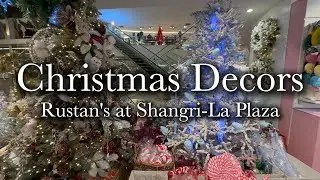 Rustan's Christmas Trees & Decors for sale 🎄 | Shangri-La Plaza Mall, Ortigas Center 🇵🇭