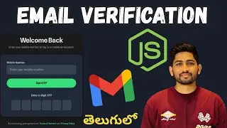 Email OTP Authentication in Node.js with Gmail | Real-Time Login System using MongoDB & Nodemailer