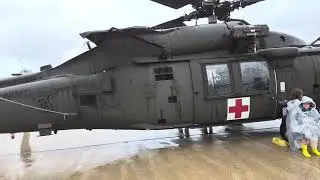 Checking out the UH-60 Pavehawk helicopter at Thunder over NH air show 09/07/25