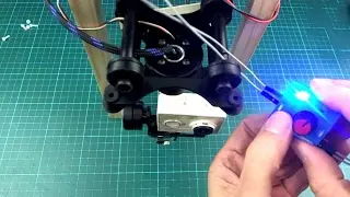 STorM32 + X-Cam A10 slip-ring gimbal test