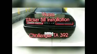 Vicrez Wicker Bill Installation on Challenger TA392