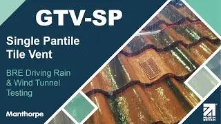 Manthorpe Building Products - Single Pantile Vent - Wind Tunnel Testing
