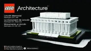 LEGO Architecture Lincoln Memorial  21022 - Лего Архитектура  Мемориал  Линкольна