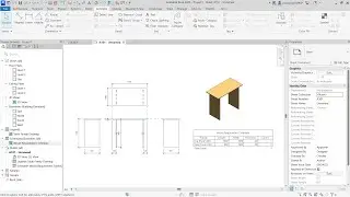 Занятие по Revit: создание семейства Revit и спецификации вложенных семейств.