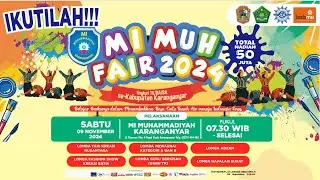 [ LIVE ] MI Muhammadiyah Fair 2024 tingkat TK/RA/BA se-Kabupaten Karanganyar