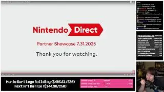 Nintendo Direct (July 2025) Reactions | (Main feed on Twitch)