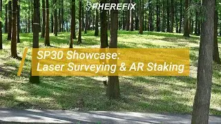 SP30 Laser Surveying & AR Stakeout showcase