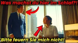 Millionärs-CEO erwischt Reinigungskraft beim Schlafen – und hilft ihr statt sie zu feuern