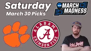 CBB Free Pick For March 30th, 2024 - Clemson vs Alabama | Earle Sports Bets
