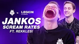 Jankos Scream Rates ft. Rekkles! | G2 x Legion by Lenovo
