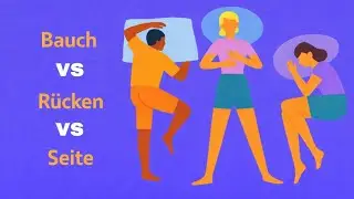 Bauch- vs Rücken- vs Seitenlage – Welche Schlafposition ist am gesündesten?