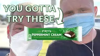 Americans Try Fry's Peppermint Cream from the United Kingdom for the First Time