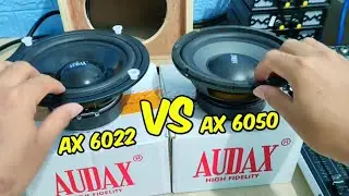 compare speaker audax 6 inch ax 6050 vs ax 6022 box miniscoop
