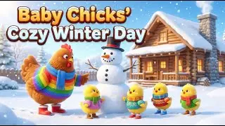 Baby Chicks&rsquo; Cozy Winter Day ❄️ | Cute Winter Story for Kids | Chick Family Studio