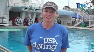 Michelle Davison Inward Dive Action