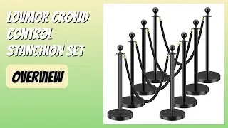 REVIEW (2026): LOVMOR Crowd Control Stanchion Set. Features