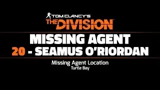 The Division - Missing Agent 20 Location - 