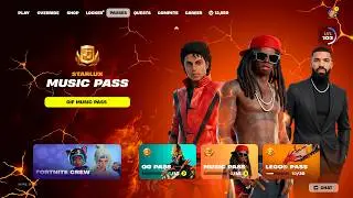 ONE FREE SKIN from this MUSIC PASS in Fortnite! (Michael Jackson, Drake, Lil Wayne)