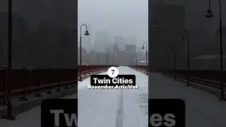 Twin Cities activities in November! #twincities #minnesota #minneapolis #stpaul #onlyinmn #exploremn