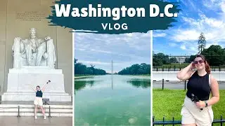 A MORNING IN WASHINGTON D.C. | Visiting The White House, Famous Monuments & Memorials!
