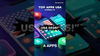 Top 5 Apps Most Earning USA 2025 #makemoneyonline #money #trending #usa #viral