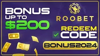 ROOBET PROMO CODE: ➡️BONUS2024⬅️