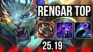 RENGAR vs JAX (TOP) | KR Master | 25.19