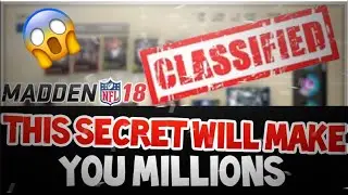 How to get 100k MUT coins in 10 minutes | Madden 18 | Ultimate Team | Best Farming Method