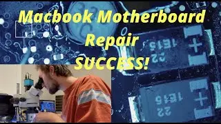First MacBook Motherboard repair SUCCESS! No Green Light Fix A1278
