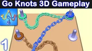 Go knots 3D by Rollic Games - Gameplay | Walkthrough (IOS , Android) | MG Games