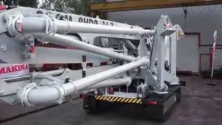 Placing Boom on the Crawler