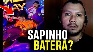 NOSSA ! esse garoto &eacute; o NOVO BATERISTA de Thales Play