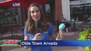 First Alert Weather Tracker makes a stop in Olde Town Arvada