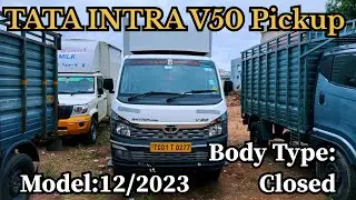 TATA V50 Pickup Vehicle For Sale in Beeramguda Hyderabad || Closed Body || Commercial Vehicles