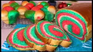Идеальный рецепт праздничного хлеба || Молочный хлеб с рождественским колоритом #12днейРождества ...