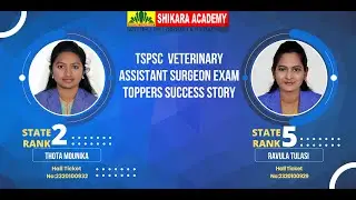 Top secrets of TSPSC Veterinary Assistant Surgeon Exam toppers