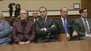 Hunter Biden appearing at Capitol Hill during House contempt hearing