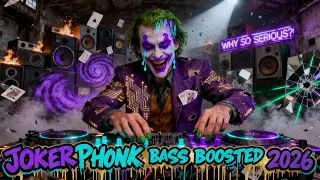 JOKER PHONK 🎵 Aggressive Brazilian Phonk Mix | Bass Boosted&nbsp;Car&nbsp;Music&nbsp;2026