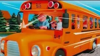 Wheels on the Bus |Trending Rhyme for Kids| Fun 3D Cartoon Song |Toddler songs