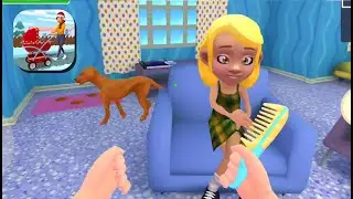 Mother Simulator: Happy Virtual Family Life - Comb the Sister | Gameplay Walkthrough (iOS, Android)