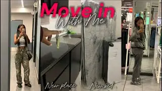 Episode 1: adulting alone in JHB|Moving out| New place| bought a bed| maintenance 