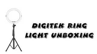 DIGITEK&reg;  Professional (12 inch) LED Ring Light with Tripod Stand for Mobile